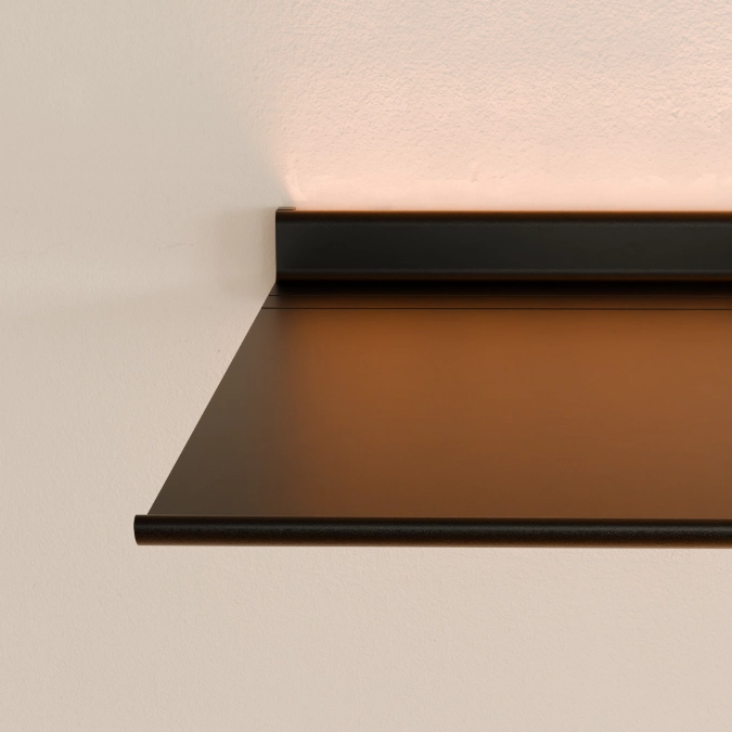 Wandplank met verlichting