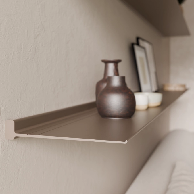 Kies voor een Nimble Horizon wandplank zonder verlichting